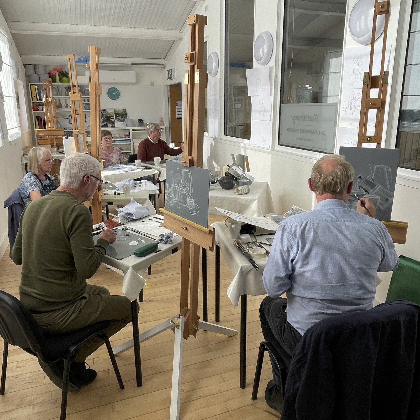 Join an Oil Painting Workshop