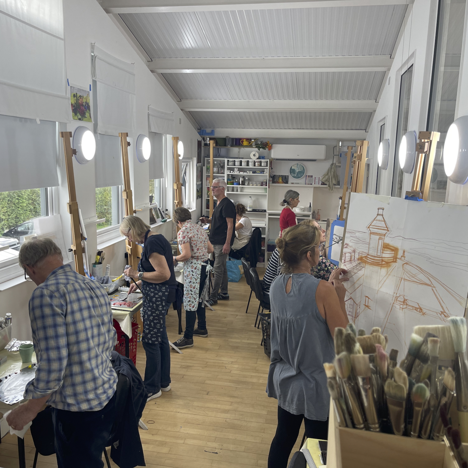 Join an Oil Painting Class